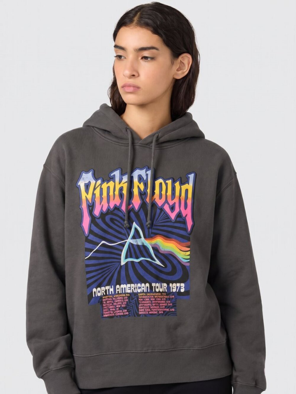 WOMENS PINK FLOYD TOUR BAND HOODIE